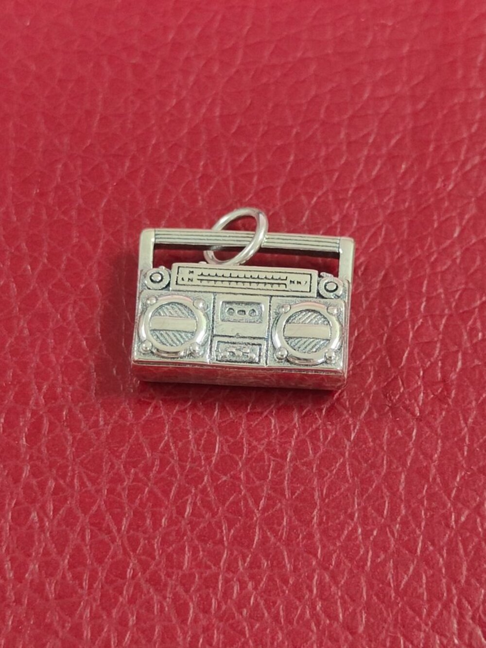 James Avery Live Life Loud Boombox Charm with box